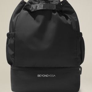 Beyond Yoga Black Convertible Gym Bag MSRP:  $80